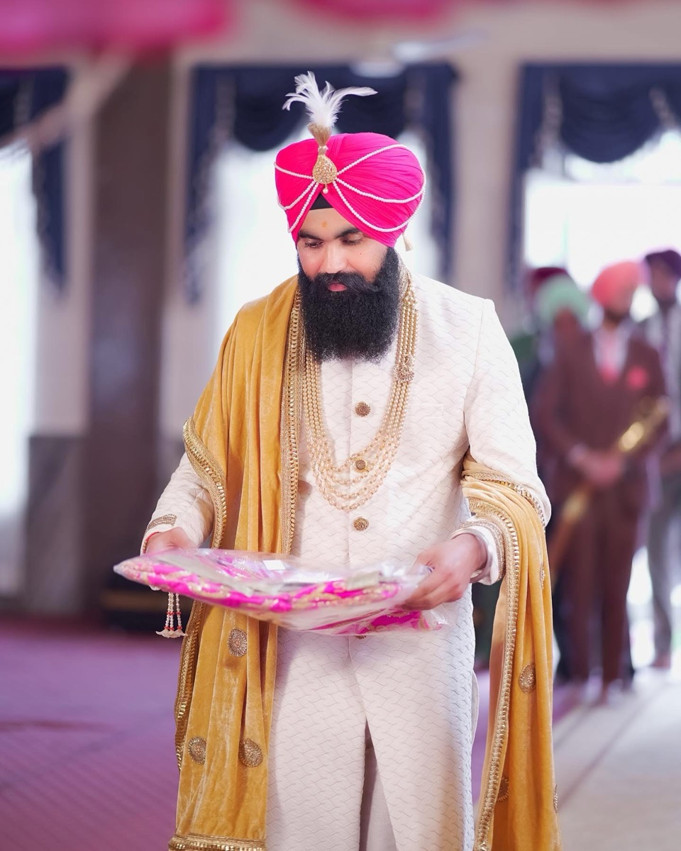 Wedding turban Thind Centre Yorkshire